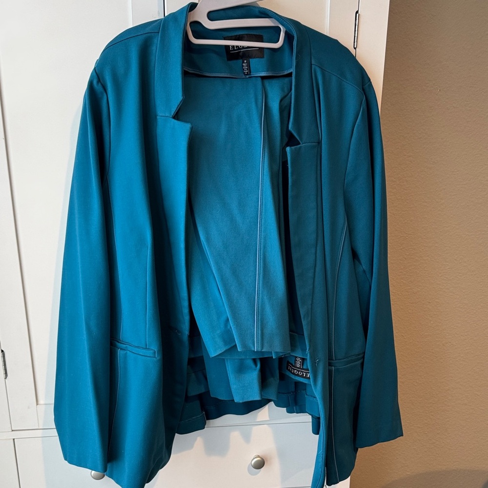 Theory Teal Women's Blazer
